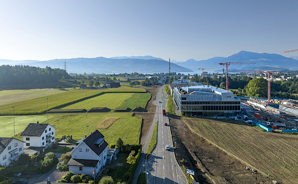 Bodenarbeiten Knonauerstrasse, Oktober 2022
